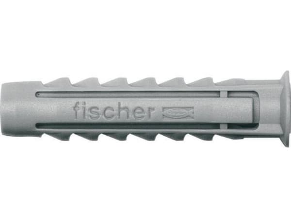 Fischer 78185, Expansionsankare, Autoklaverad lättbetong, Tegel, Betong, Gipsblock, Nylon, 6 mm, 50 mm, 6 mm
