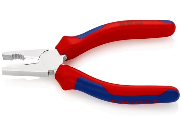 Knipex 03 05 140, Kombinasjonstang, Stål, Plast, Blå, Rød, 140 mm, 139 g