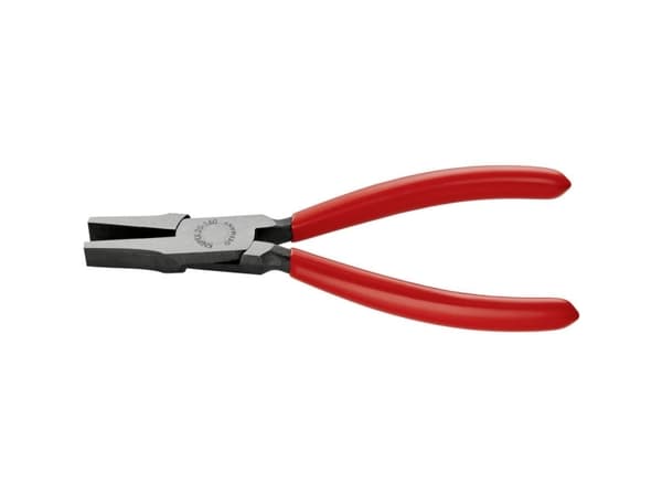 Knipex 20 01 160, Nåletang, Krom-vanadium-stål, Plast, Rød, 16 cm, 144 g