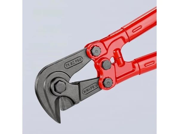 Knipex 71 82 950, Betoniverkkoleikkuri, Kromivanadiiniteräs, Sininen, Punainen, Musta, Sininen, Punainen, 180 mm, 40 mm