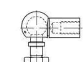 TOOLCRAFT Vinkelled 141 mm Galvaniseret stål 147234 10 stk (Ø x L) 19 mm x 141 mm