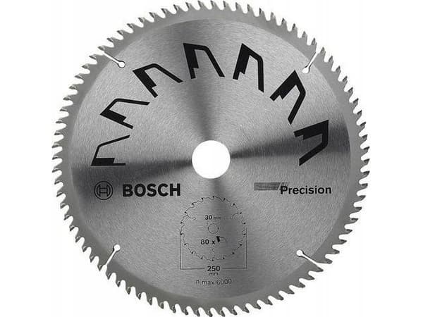 Bosch RUNDSAVKLINGE PRECISION 250X2X30/MM T80