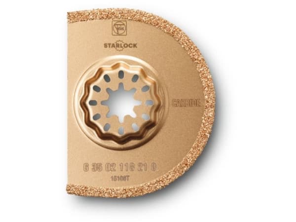 FEIN 63502118210, Sågblad, Gipsskivor, Porös betong, Karbid, 7,5 cm, 1 styck