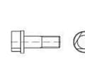 Miniatyrbild 1 av 5: TOOLCRAFT 147119 Trekantsskruer M10 30 mm Trekant DIN 22424 Stål 100 stk