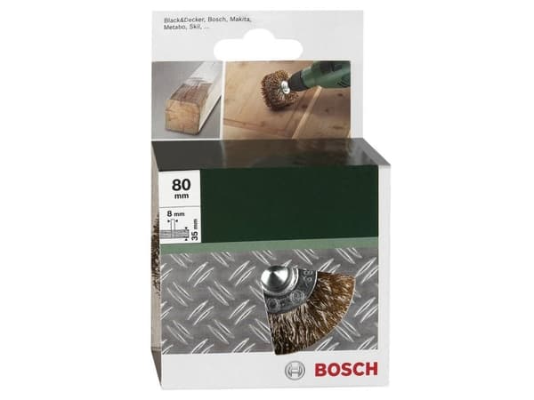 Bosch Stålborste STRUKTUR Trä Ø80MM 8MM