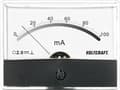 Pikkukuva 2 / 4: VOLTCRAFT AM-86X65/100MA AM-86X65/100MA AM-86X65/100MA Måleapparat til indbygning AM-86X65/100mA/DC Drejespole