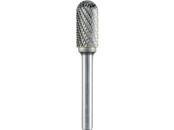 Alpen 779606106100 Fræsestift Hårdt metal Valse Længde 50 mm Mål, Ø 6 mm Skaftdiameter 6 mm