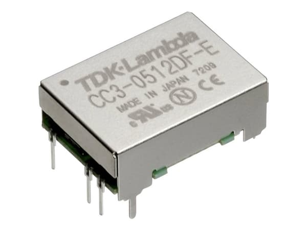 TDK-Lambda CC-3-2412SF-E DC/DC-omvandlare, PCB 24 V/DC 12 V/DC, 15 V/DC 0,25 A 3 W Antal utgångar: 1 x