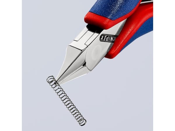 Knipex 77 52 115, Avbitartång, Stål, Plast, Blå, Röd, 115 mm, 77 g