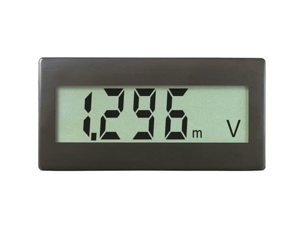 VOLTCRAFT DVM330G Digitalt måleapparat til indbygning 0 - 199,9 mV (kan udvides efter ønske ved forkobling af modstande)