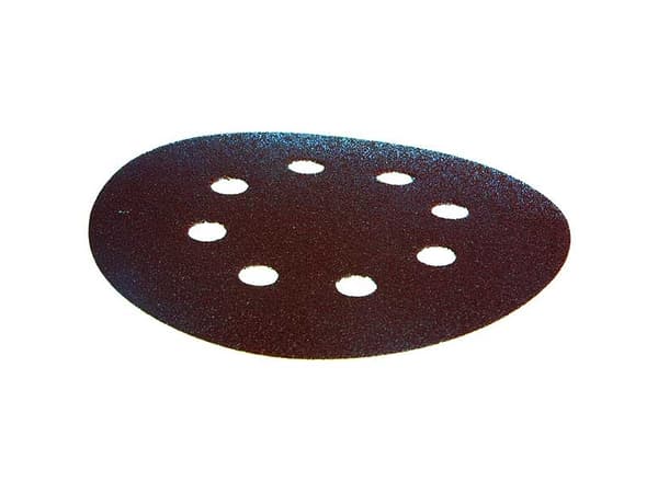 Makita - Sandpapper - för trä, metall - 10 delar - 125 mm - rund - grus: P100 - 125 mm