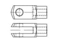 Miniatyrbild 4 av 4: TOOLCRAFT Gaffelled 16 mm Galvaniseret stål 147217 10 stk (Ø x L) 8 mm x 16 mm