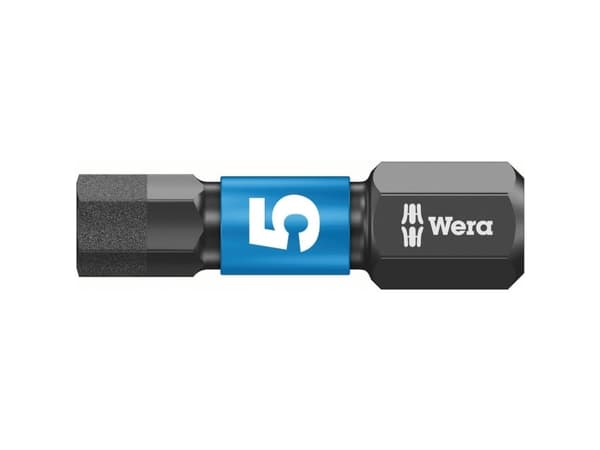 Wera 840/1 IMP DC / SW 4,0 X 25 Hex-bits 4 mm Verktygsstållegering, diamantbelagd D 6.3 1 st