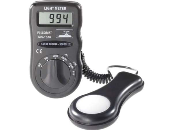 VOLTCRAFT MS-1300 Luxmeter 0,1 - 50000 lx
