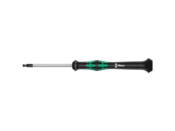 Wera 2052 Elektronik og finmekanik Indvendig sekskants-skruetrækker Nøglebredde: 3 mm Klinge-længde: 60 mm Mål, længde: 157 mm