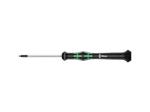 Wera 2052 Elektronik og finmekanik Indvendig sekskants-skruetrækker Nøglebredde: 3 mm Klinge-længde: 60 mm Mål, længde: 157 mm