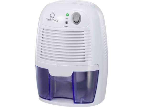 Renkforce HD-68W Luftavfuktare 20 m² 0.011 l/h Hvid, Blå