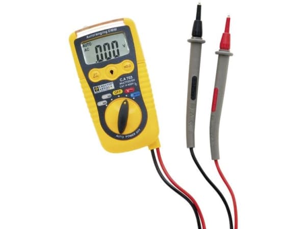 Chauvin Arnoux P01191740Z Hånd-multimeter digital CAT IV 600 V, CAT III 1000 V