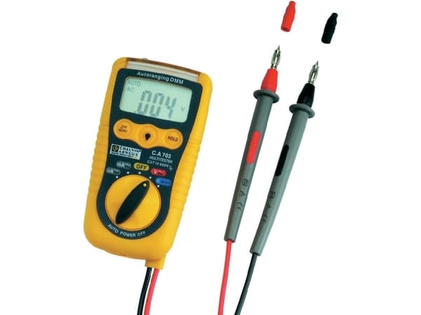 Chauvin Arnoux P01191740Z Hånd-multimeter digital CAT IV 600 V, CAT III 1000 V