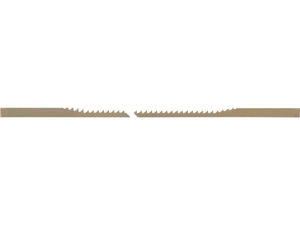 Lehtisahanterä 130 mm koko 2/0 Pegas PS90541 Värimetalli/rautametalli/puu/muovi 12 kpl