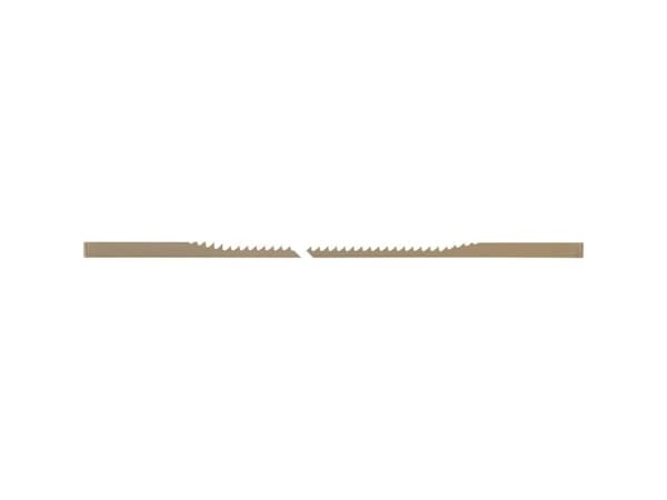Lehtisahanterä 130 mm koko 2/0 Pegas PS90541 Värimetalli/rautametalli/puu/muovi 12 kpl