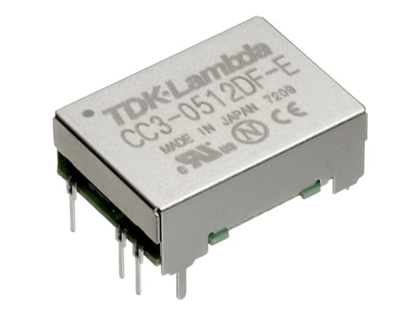 TDK-Lambda CC-3-2405SF-E DC/DC-omvandlare, PCB 24 V/DC 5 V/DC 0,6 A 3 W Antal utgångar: 1 x