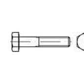 TOOLCRAFT 124566 Sekskantsskrue M14 300 mm Udvendig sekskant DIN 931 Stål 25 stk
