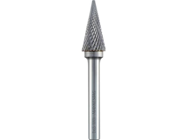 Alpen 783606106100 Fræsestift Hårdt metal Kegle Længde 50 mm Mål, Ø 6 mm Skaftdiameter 6 mm