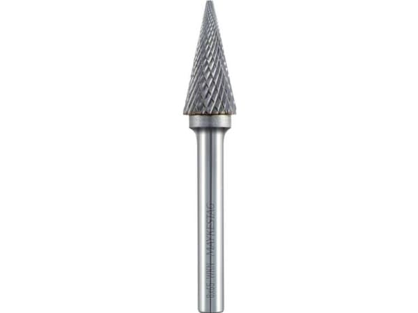 Alpen 783606106100 Fræsestift Hårdt metal Kegle Længde 50 mm Mål, Ø 6 mm Skaftdiameter 6 mm