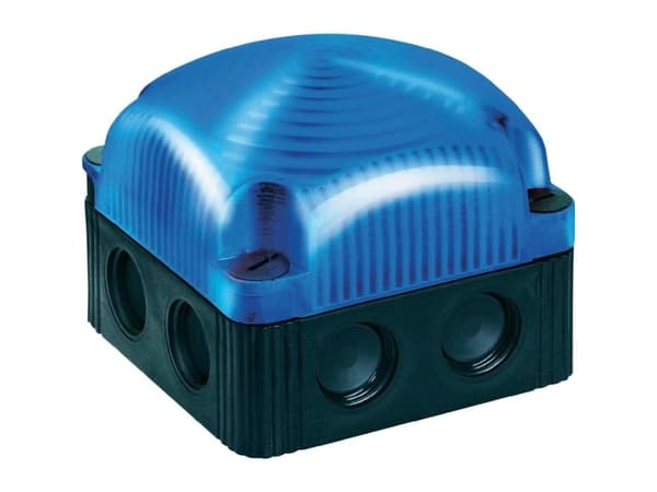 Werma Signaltechnik Signalpære LED Werma 853.510.55 Blå Blitzlys 24 V/DC