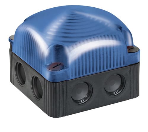 Werma Signaltechnik Signalpære LED Werma 853.510.55 Blå Blitzlys 24 V/DC