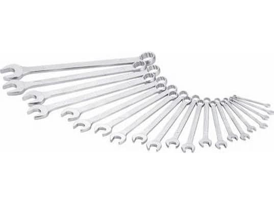 HAZET 600N/17N, 7,8,9,10,11,12,13,14,14,15,16,17,18,19,21,22,24,27 mm, Krom, Krom, Tyskland, SO 3318, ISO 7738, 2,54 kg