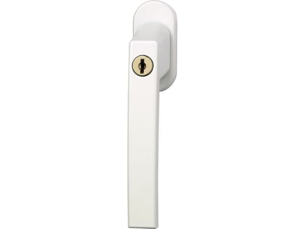 ABUS FG210 S, Vinduslåsingshåndtak, Sølv, Monokromatisk, Sylinderlås, 1 stykker