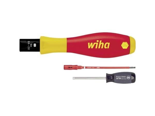 Wiha TorqueVario-S VDE 2872 - Torque screwdriver - isolering - H3.8 - 0.8 - 5 N·m - i väska