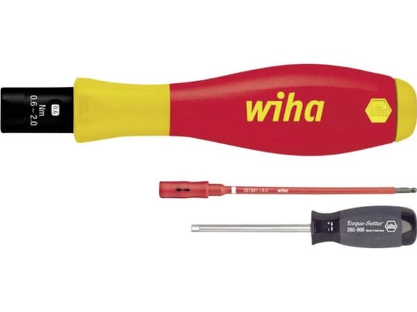 Wiha TorqueVario-S VDE 2872 - Torque screwdriver - isolering - H3.8 - 0.8 - 5 N·m - i väska