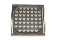 Miniatyrbilde 3 av 4: PURUS syrefast rustfri rist 154X154 mm. Til std. Afløb