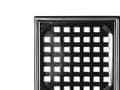 Miniatyrbilde 1 av 4: PURUS syrefast rustfri rist 154X154 mm. Til std. Afløb
