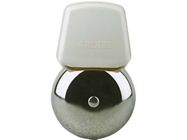 Grothe 24075 Klokke 8 V (max) 84 dBA Grå, Sølv