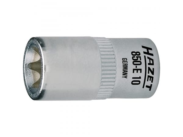 HAZET 850-E7, Pistorasia, 1/4", Metrinen, 1 pää(t), E7, 9,6 mm
