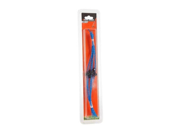 Black & Decker A6489-XJ - Gresstusserstreng - 10 deler - 2.4 mm