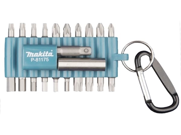 Makita - Skruvmejselbitsats - 22 delar - torx, phillips, pozidriv, hex - längd: 25 mm