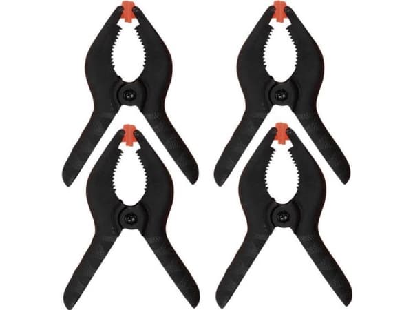 4 stycken Mini klämvingar Donau Elektronik 19-2S Upphängningslängd:35 mm