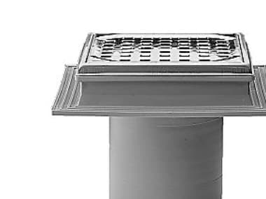 PURUS Flextop 110mm, ritilällä ja kehyksellä, harmaa, VA-hyväksytty