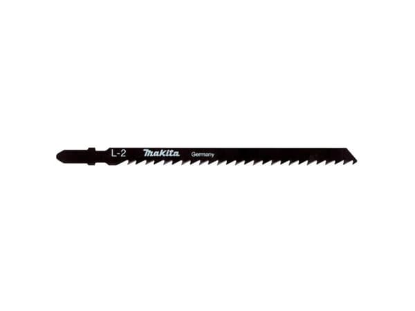 Makita L-2 - Sticksågblad - för trä, plast, plywood, lastpallar, träfanér, polyvinylklorid (PVC) - 5 delar - T-skaft - längd: 132 mm - för Makita DJV
