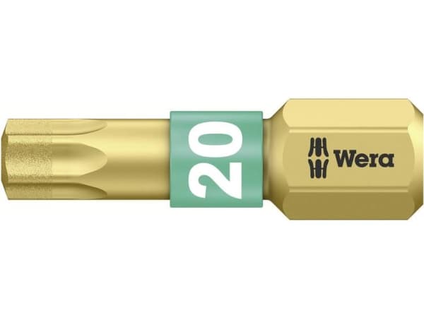Wera 867/1 BDC TX20X25 05 066104 001 Torxbit T 20 Verktygsstål Legering, diamantbelagd D 6.3 1 st