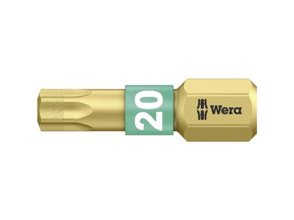 Wera 867/1 BDC TX20X25 05 066104 001 Torxbit T 20 Verktygsstål Legering, diamantbelagd D 6.3 1 st