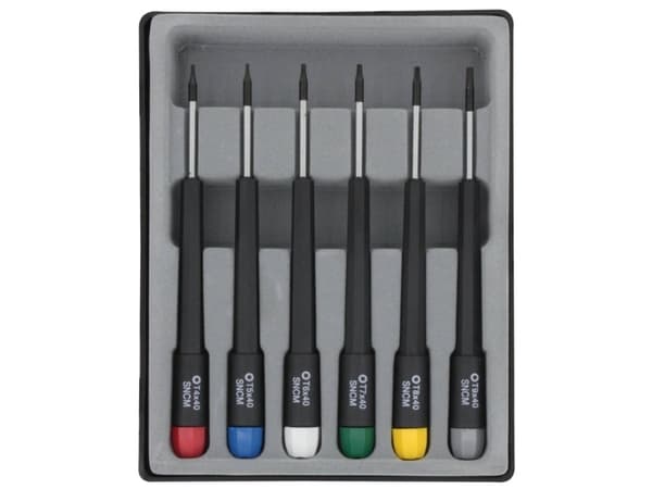 Donau Elektronik Elektroniikka ja hienomekaniikka Ruuvimeisselisarja 6 kpl Torx