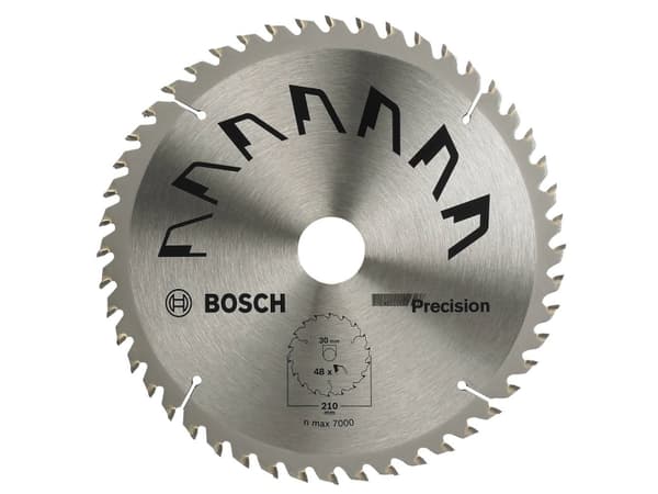Bosch RUNDSAVKLINGE PRECISION 210X2X30MM T48