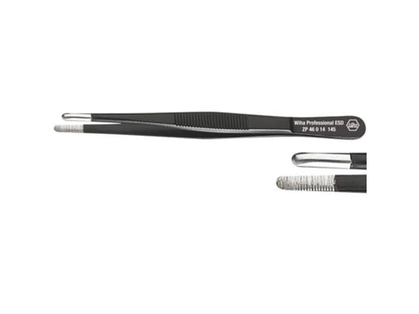 Wiha Professional ESD, Kromnickelstål, Rostfritt stål, Svart, 29 g, 14,5 cm, 1 styck