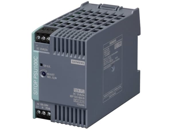 Siemens 6EP1322-5BA10, Innendørs, Flerfarget, 310 g, 100 mm, 60 mm, 110 mm